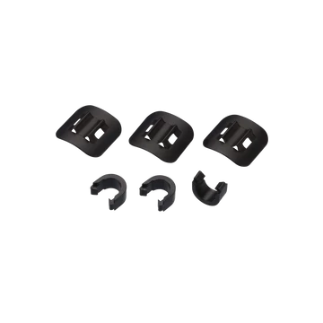 BBB Cycling kerékpáros kábelvezető hidraulikus bowdenekhez BCB-94 HydroGuide, vázra ragasztható, fekete (3 db)