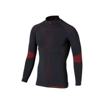 BBB Cycling kerékpáros aláöltöző BUW-20 FIRLayer, unisex, hosszú ujjú felső, fekete, M/L