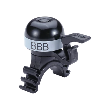 BBB Cycling kerékpáros csengő BBB-16 MiniFit, fekete/fehér