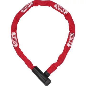 ABUS láncos lakat Steel-O-Chain 5805K/75, piros kerékpáros