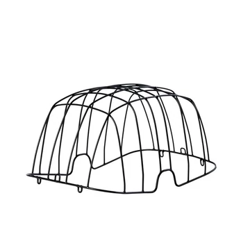 Basil kisállatszállító Buddy Space Frame, fekete kerékpáros