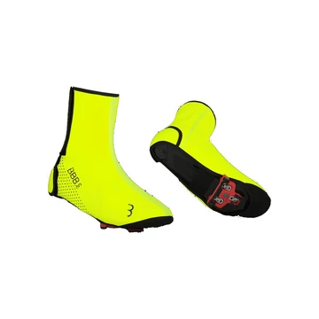 BBB Cycling kerékpáros kamásli BWS-27HV MultiFlex HV, víz- és szélálló, változó időjáráshoz, neon sárga 44/48