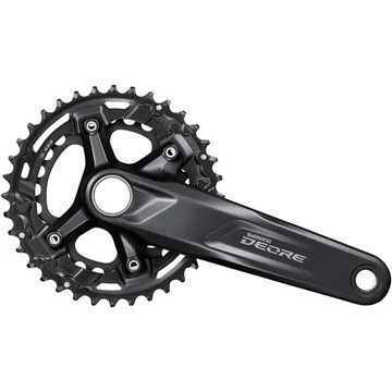 Shimano első lánctányér fc-m4100-2 deore for hátsó 10-speed 2-pcs fc 175mm kerékpáros
