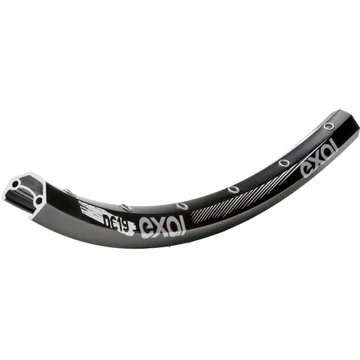 Exal felni 29"/622 36l dc19 65mm szelep szimpla szeg tárcsafék fekete 595g kerékpáros