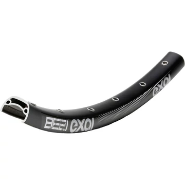 Exal felni 29"/622 32l be21 65mm szelep szimpla szeg tárcsafék fekete 620g kerékpáros