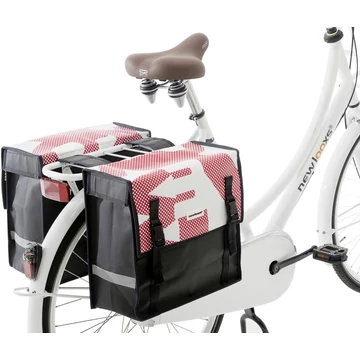 NewLooxs kerékpáros táska odense dupla  rozsda 39l 34x16x38cm(x2)