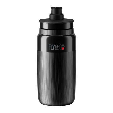 Elite kulacs ice fly tex 550ml fekete 54g kerékpáros