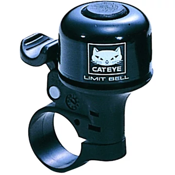 Cateye csengő limit bell pb-800 kicsi külső pengetős fekete kerékpáros