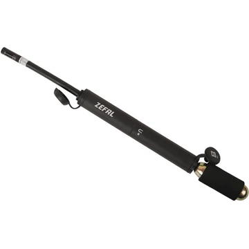 Zefal pumpa mini ez max fc 8bar alu +csővel co2 patronnal 190mm fekete 124g kerékpáros