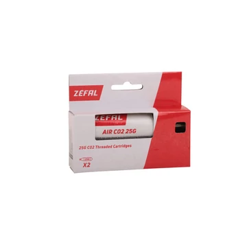 Zefal pumpához patron co2 25g menetes 2db/csomag kerékpáros
