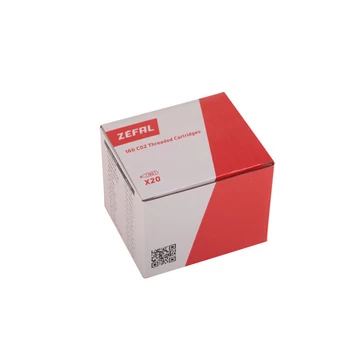 Zefal pumpához patron co2 16g menetes 20db/csomag kerékpáros