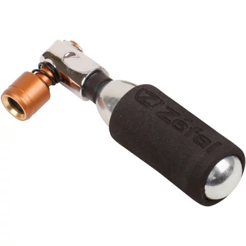 Zefal pumpa co2 ez big shot patronhoz menetes +16g patron 20g bronz/ezüst kerékpáros