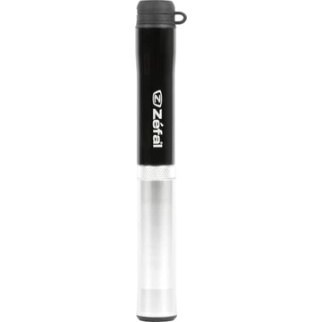 Zefal pumpa mini air profil fc03 9bar alu +csővel 180mm ezüst/fekete 100g kerékpáros