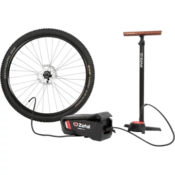 Zefal pumpa tubeless tank nagy tartály tubeless felfújáshoz is kerékpáros