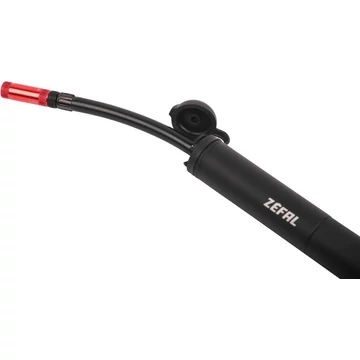 Zefal pumpa mini gravel alu 5.5bar 180mm +csővel fekete 105g kerékpáros