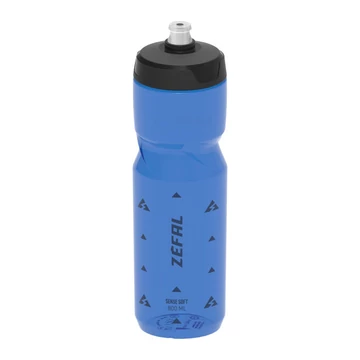Zefal kulacs sense soft 80 - 800ml menetes áttetsző kék kerékpáros
