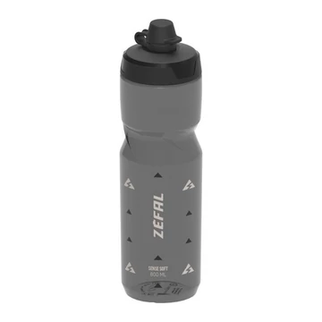Zefal kulacs sense no-mud 80 - 800ml menetes fekete áttetsző kupakkal kerékpáros
