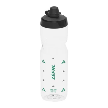 Zefal kulacs sense no-mud 80 - 800ml menetes áttetsző kupakkal kerékpáros
