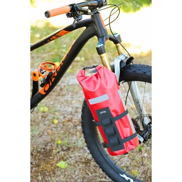 Zefal villatáska z-adventure gravel villára 6l konzollal piros 346g kerékpáros