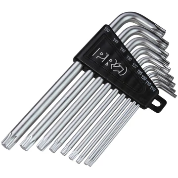 PRO szerszám torx kulcs készlet 10/t15/t20/t25/t30/t40/t45/t50 kerékpáros