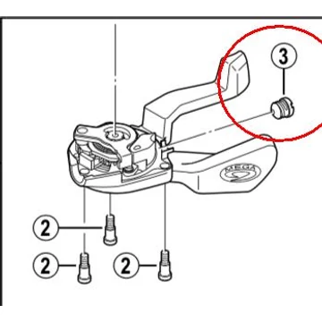 Shimano váltókarhoz bowdenvégkupak slm-hez kerékpáros