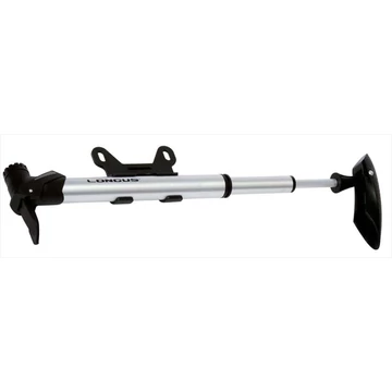 Longus pumpa telescop alu t-markolattal 120psi fekete/ezüst  kerékpáros