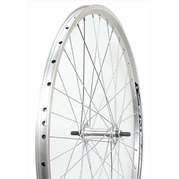 Asses Kerék első 26" DW alu. ezüst kerékpáros