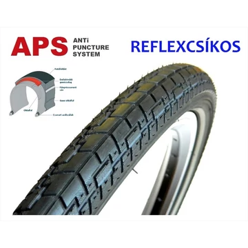 Deestone 700x40C D1006 APS+REF kerékpáros külső gumi