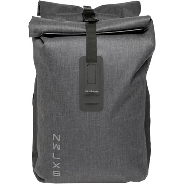 NewLooxs kerékpáros táska dupla varo szürke 40l racktime 28x17x43cm(x2)