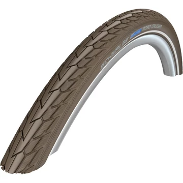 Schwalbe külső 622-42(28x160) road cruiser act hs484 kg sbc reflex csík kávé tw 705g  kerékpáros
