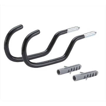 Garázskampó kerékpártartó kampó akasztó tiplivel 2db-os csomagok (17db egyben)