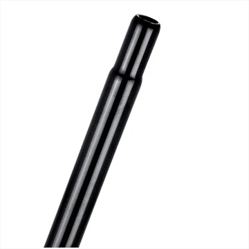 Velotech/Noname Nyeregcső 25,4 x 300mm acél fekete kerékpáros