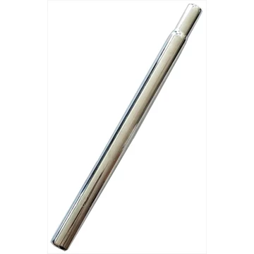 Velotech/Noname Nyeregcső 25,4x300mm acél króm kerékpáros