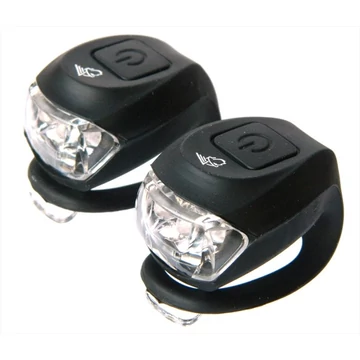 Velotech Villogó 2LED FEKETE kerékpáros