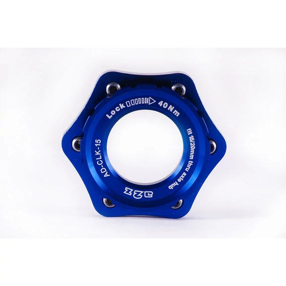 a2Z AD-CLK-15 centerlock adapter [Kék] kerékpáros