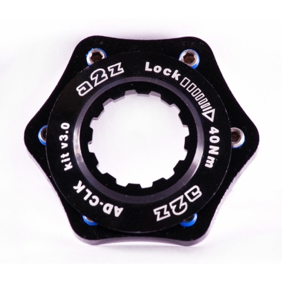 a2Z AD-CLK centerlock adapter [fekete] kerékpáros