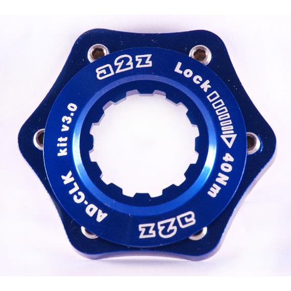 a2Z AD-CLK centerlock adapter [Kék] kerékpáros