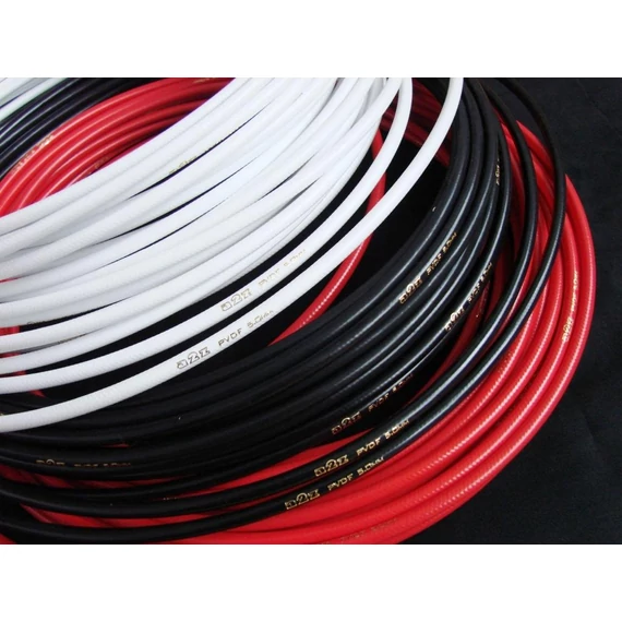 a2Z PVDF 5.0 hidraulikus fékcső (2.3 belső átmérővel) [sárga, 5 mm] kerékpáros