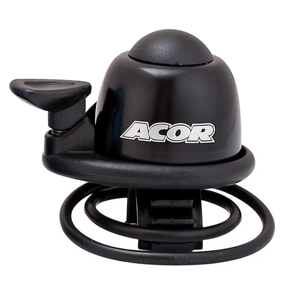 Acor ABE-21101 mini csengő [fekete] kerékpáros
