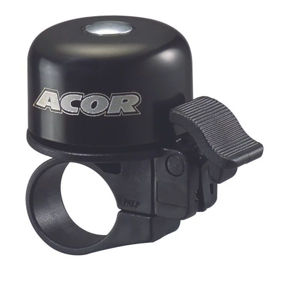 Acor ABE-2401 csengő [fekete-fekete] kerékpáros