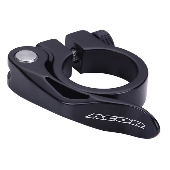 Acor AQR-21209 nyeregcső bilincs [fekete, 34.9 mm] kerékpáros