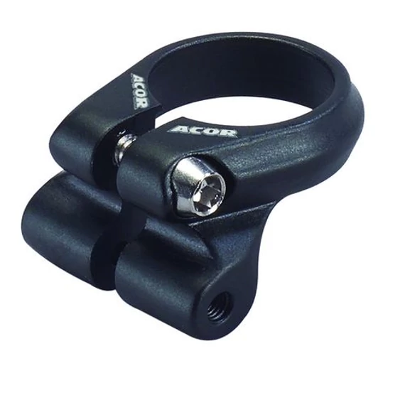 Acor AQR-2502 nyeregcső bilincs [fekete, 31.8 mm] kerékpáros