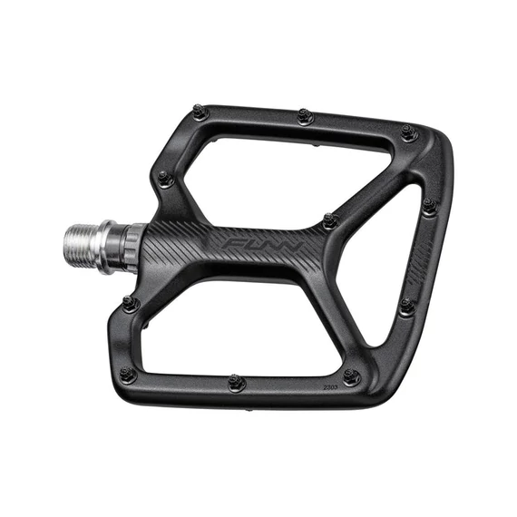 FUNN Python Flat (2. generációs) DH/BMX pedál [fekete] kerékpáros