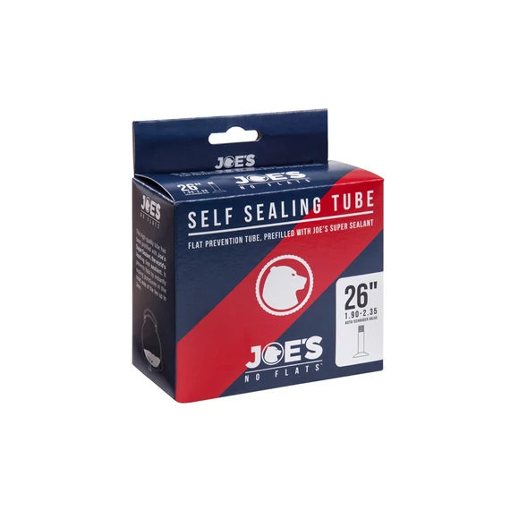 Joe's No-Flats Defektvédelmes kerékpár belső - Self Sealing Tube 26x1.9-2.35 [42 mm hosszú, szingó (presta) szelepes]
