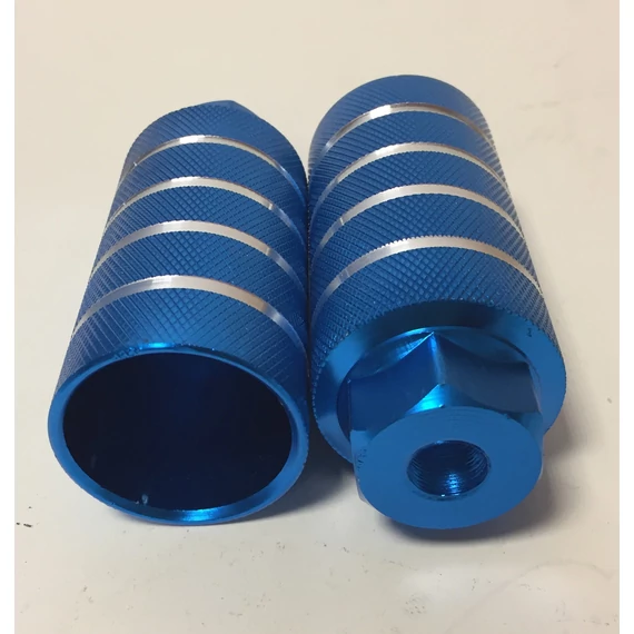 Mali alu BMX 14mm peg/kilépő [kék] kerékpáros