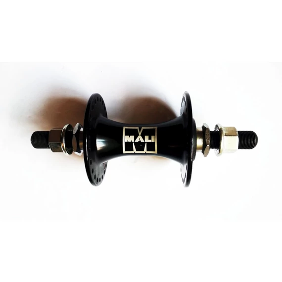 Mali BMX 14mm iparis alumínium első agy [fekete, 48] kerékpáros