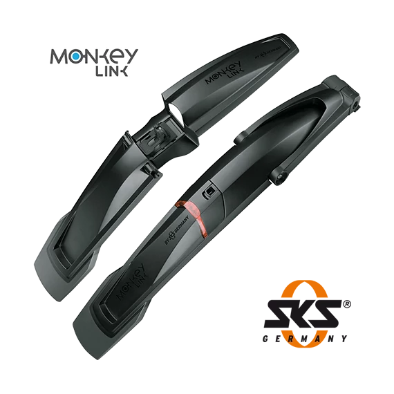 MonkeyLink Monkey Fender Front MTB (26-29") sárvédő előre [fekete] kerékpáros