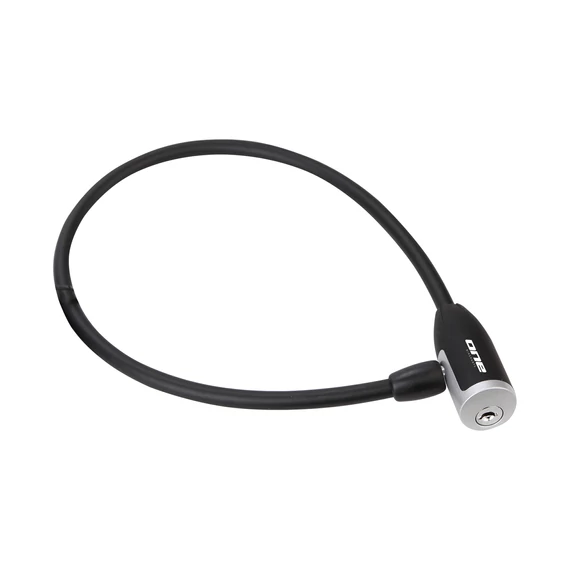 One CK.Lock 12.65 kulcsos huzalos zár [fekete] kerékpáros