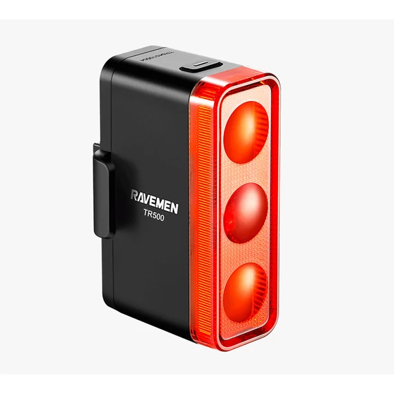 Ravemen TR500 akkumulátoros hátsó lámpa kerékpáros