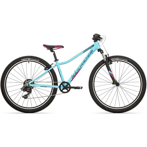 Rock Machine Catherine 27 VB 27.5"-os junior kerékpár [13.5" (XS), fényes menta/kék/pink] kerékpáros